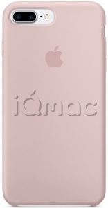 Силиконовый чехол для iPhone 7+ (Plus)/8+ (Plus), цвет «розовый песок», оригинальный Apple