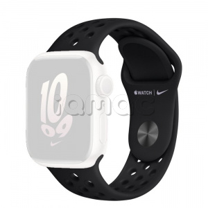 41мм Спортивный ремешок Nike черного цвета для Apple Watch