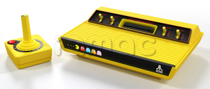 Консоль Atari 2600+ PAC-MAN Edition и джойстик
