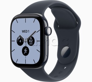 Купить Apple Watch Series 12 // 42мм GPS+Cellular // Корпус из керамики синего цвета, спортивный ремешок синего цвета