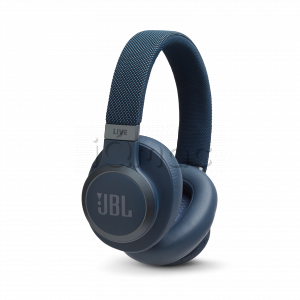 Купить Беспроводные накладные наушники JBL LIVE 650BTNC (Blue)