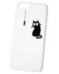 Накладка пластиковая для iPhone 6 Plus iCover IP6/5.5-DEM-SL11 Cat White