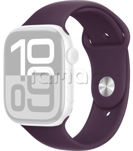 46мм Спортивный ремешок цвета "сливовый" для Apple Watch