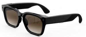 Купить Умные очки Meta* Fury, оправа Classic Black, градиентные коричневые линзы