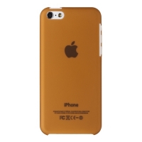 Накладка пластиковая XINBO для iPhone 5C толщина 0.5 мм коричневая