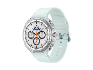 Samsung Galaxy Watch8 Classic (46 мм) Wifi+LTE, Белый, Спортивный ремешок мятного цвета