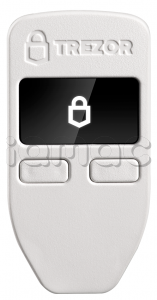 Аппаратный кошелек для криптовалют Trezor one (White/Белый)
