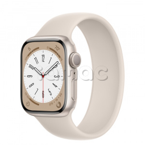 Купить Apple Watch Series 8 // 41мм GPS // Корпус из алюминия цвета "сияющая звезда", монобраслет цвета "сияющая звезда"