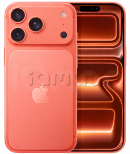 Купить iPhone 17 Pro, 512Гб, Coral/Коралловый (эксклюзивный цвет) (Only eSIM) (без RuStore)