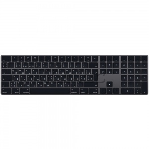 Клавиатура Apple Wireless Keyboard с цифровой панелью, Space Gray, Bluetooth (MRMH2)