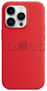 Силиконовый чехол MagSafe для iPhone 14 Pro, цвет (PRODUCT)RED