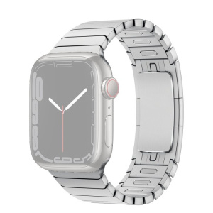 38/40мм Блочный браслет из нержавеющей стали для Apple Watch