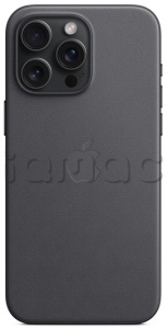 FineWoven чехол MagSafe для iPhone 15 Pro, черный цвет