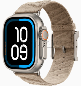 Купить Apple Watch Hermès Ultra 4 (2026) // 49мм GPS+Cellular // Корпус из титана, браслет En Mer цвета Argile