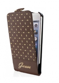 Чехол Guess Gianina для iPhone 5/5s Коричневый