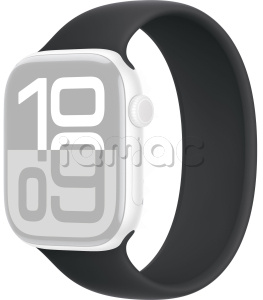 46мм Монобраслет черного цвета для Apple Watch