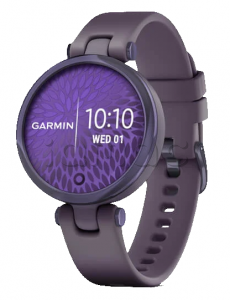 Купить Женские умные часы Garmin Lily (34mm), корпус цвета "полночная орхидея", силиконовый ремешок цвета "темная орхидея"