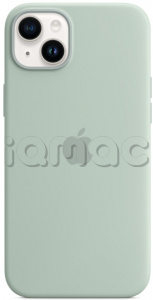 Силиконовый чехол MagSafe для iPhone 14, цвет Succulent/Суккулент