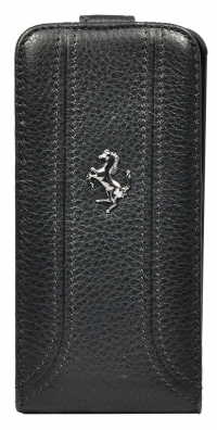 Чехол Ferrari для iPhone 5s Flip FF-Collection- Black