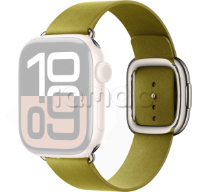 42мм L Ремешок FineWoven желто-зеленого цвета с современной пряжкой (Modern Buckle) для Apple Watch