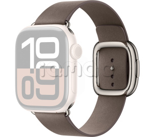 42мм L Ремешок FineWoven темного серо-коричневого цвета с современной пряжкой (Modern Buckle) для Apple Watch