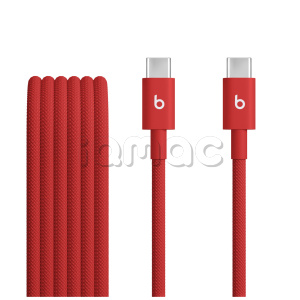 Кабель Beats USB-C — USB-C (1,5 м)  —   Rapid Red