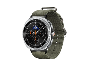 Samsung Galaxy Watch8 Classic (46 мм) Wifi+LTE, Черный, Спортивный браслет зеленого цвета
