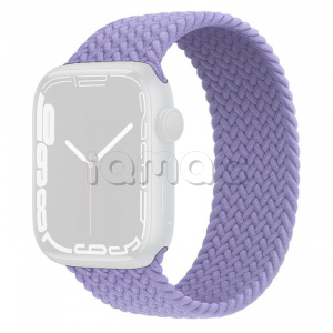 45мм Плетёный монобраслет цвета «Английская лаванда» для Apple Watch