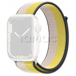 45мм Спортивный браслет цвета «Овсяное молоко/лимонная цедра» для Apple Watch