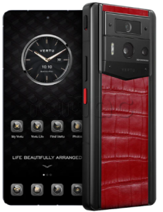 Телефон Vertu METAVERTU 2 Max, 1Tb, черный корпус, Alligator Leather (Flame Red/Огненно-красный)