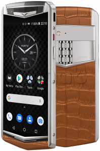 Vertu Aster P Baroque Titanium Matt Golden Alligator