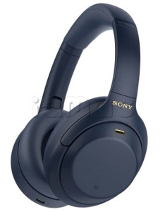 Купить Беспроводные накладные наушники Sony WH-1000XM4, Синий