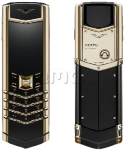 Vertu Signature Уellow Gold Black Сeramic