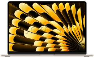 Купить Apple MacBook Air 15" 512 ГБ "Сияющая звезда" // Чип Apple M4 10-Core CPU, 10-Core GPU, 24 ГБ, 512 ГБ (2025)