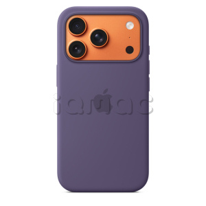 Силиконовый чехол MagSafe для iPhone 17 Pro (Purple Fog)
