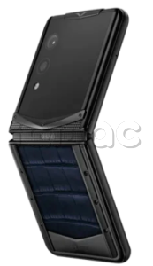 Телефон Vertu Quantum Flip, Alligator Skin Series (Navy Blue)