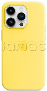 Силиконовый чехол MagSafe для iPhone 14 Pro Max, цвет Canary Yellow/Канареечно-желтый