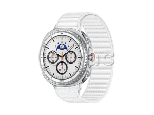 Samsung Galaxy Watch8 Classic (46 мм) Wifi+LTE, Белый, Текстильный ремешок белого цвета