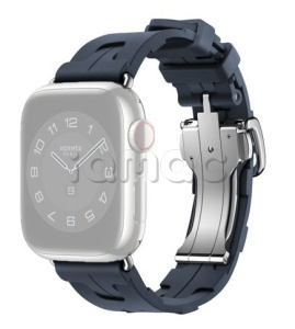 41мм Ремешок Hermès Kilim Single (Simple) Tour цвета Navy для Apple Watch