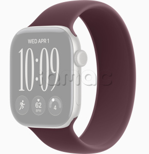 46мм Монобраслет бордового цвета для Apple Watch