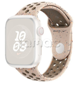 45мм Спортивный ремешок Nike цвета «Пустынный камень» для Apple Watch