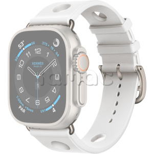 49мм Ремешок Hermes Scub’H Diving цвета Blanc для Apple Watch Ultra