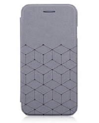 Чехол-книжка кожан. для iPhone 6 Momax BE-EL FDAP grey