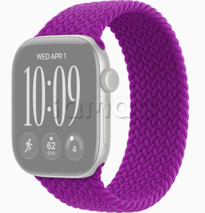 46мм Плетёный монобраслет пурпурного цвета для Apple Watch
