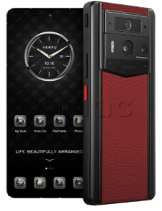 Телефон Vertu METAVERTU 2 Max, 1Tb, черный корпус, Calf Leather (Raspberry Red/Малиново-красный)