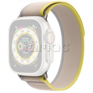 49мм Ремешок Trail Loop желто-бежевого цвета для Apple Watch Ultra