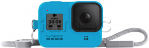 Купить Чехол + ремешок для камеры GoPro HERO8 (Sleeve + Lanyard), Bluebird