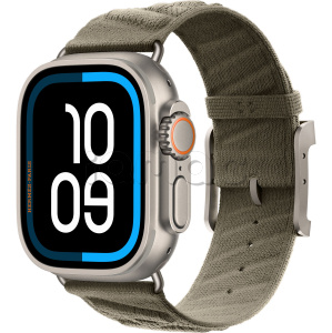 Купить Apple Watch Hermès Ultra 3 (2025) // 49мм GPS+Cellular // Корпус из титана, ремешок En Mer цвета Gris Titane