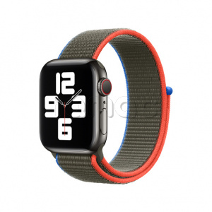 40мм Спортивный браслет оливкового цвета для Apple Watch