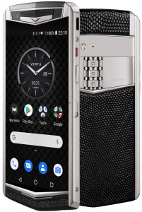 Vertu Aster P Baroque Titanium Black Lizard